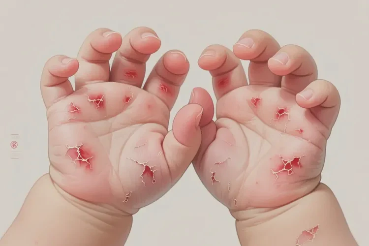 新生儿手上出湿疹可以治愈吗(图2)