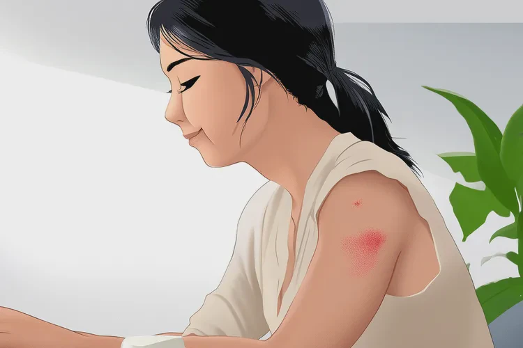 女人手臂上容易长湿疹能治愈吗(图2)