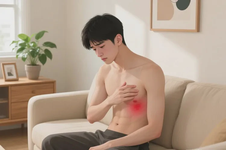 青年人肚子上出湿疹能治愈吗(图1)