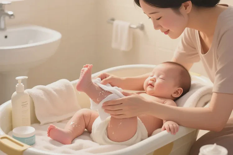 婴儿大腿长湿疹能不能治愈(图1)