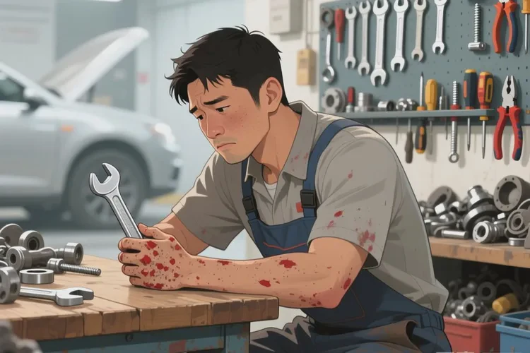 男人手上容易长湿疹能治愈吗(图1)