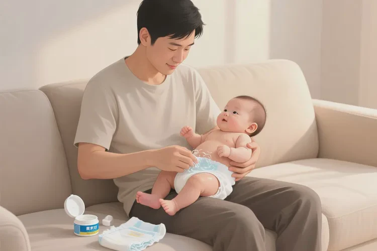 新生儿屁股上起湿疹能治愈吗(图2)