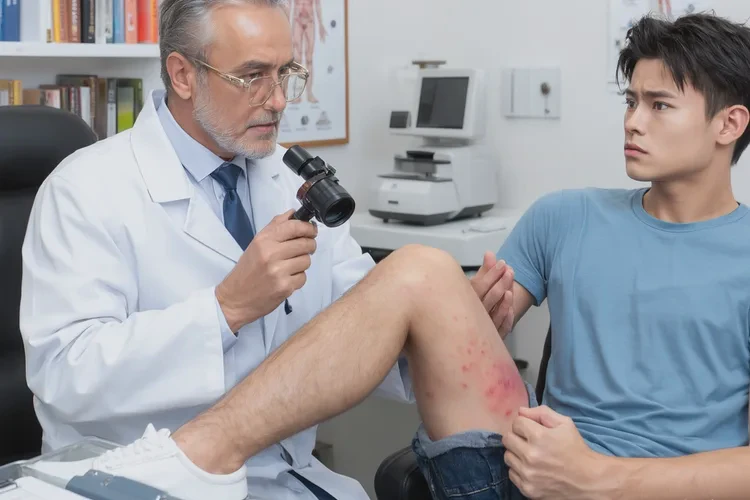 大学生大腿上出现湿疹能治愈吗(图2)