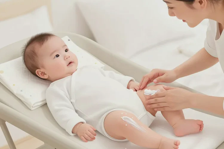 宝宝屁股上经常长湿疹能不能治愈(图1)