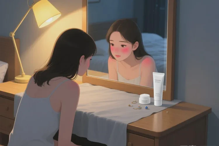 女生面部长湿疹能治愈吗(图1)