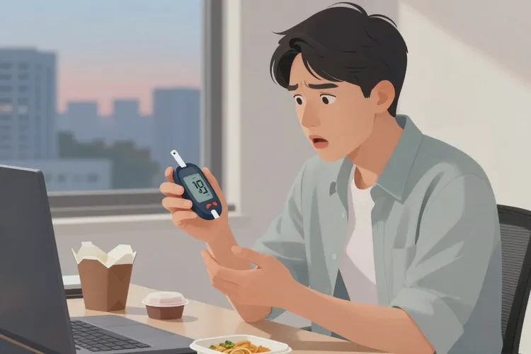 29岁中餐血糖25.9是怎么回事(图1)