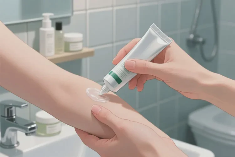 女人手臂偶尔起湿疹能治愈吗(图3)