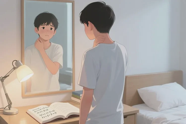 青少年脖子经常起湿疹能治愈吗(图1)