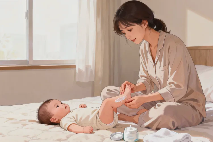 婴儿小腿经常长湿疹能不能治愈(图1)