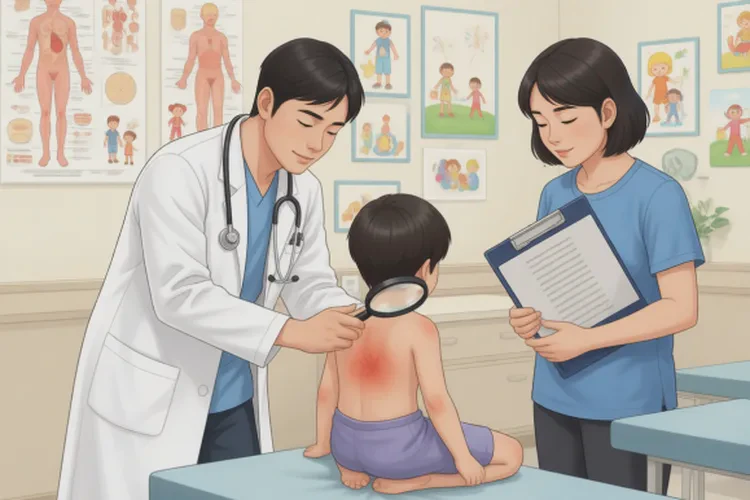 孩子全身容易长湿疹能不能治愈(图2)