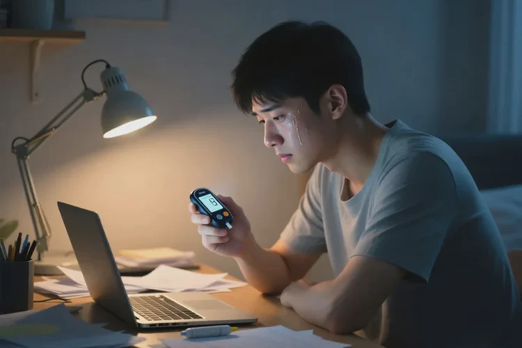 28岁晚上血糖28.5是怎么回事(图1)