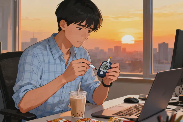 28岁下午血糖10.2是怎么回事(图1)