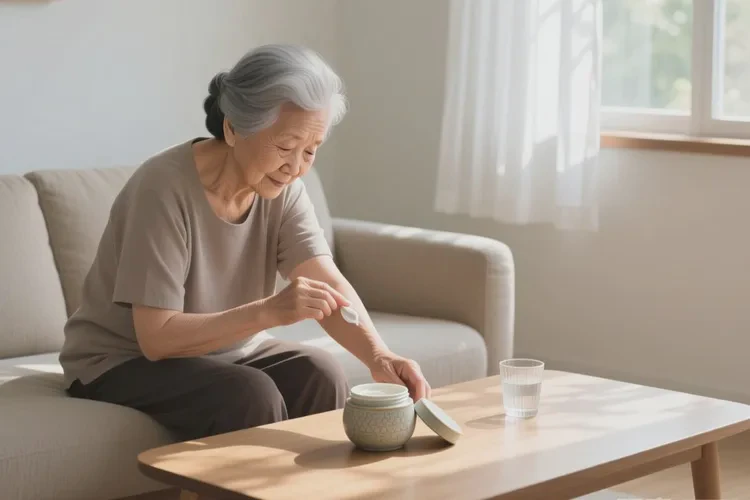 高龄老人手臂起湿疹能治愈吗(图1)