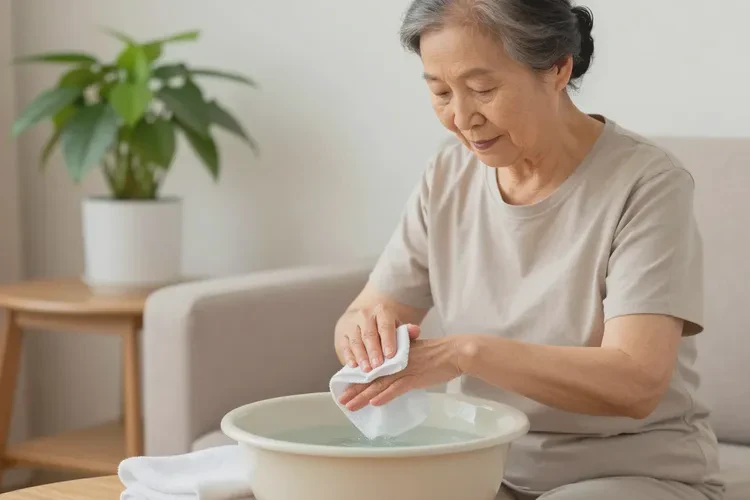 高龄老人手上长湿疹能治愈吗(图1)