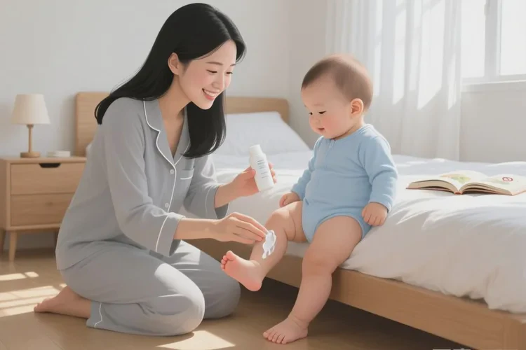 婴幼儿小腿容易起湿疹能不能治愈(图1)