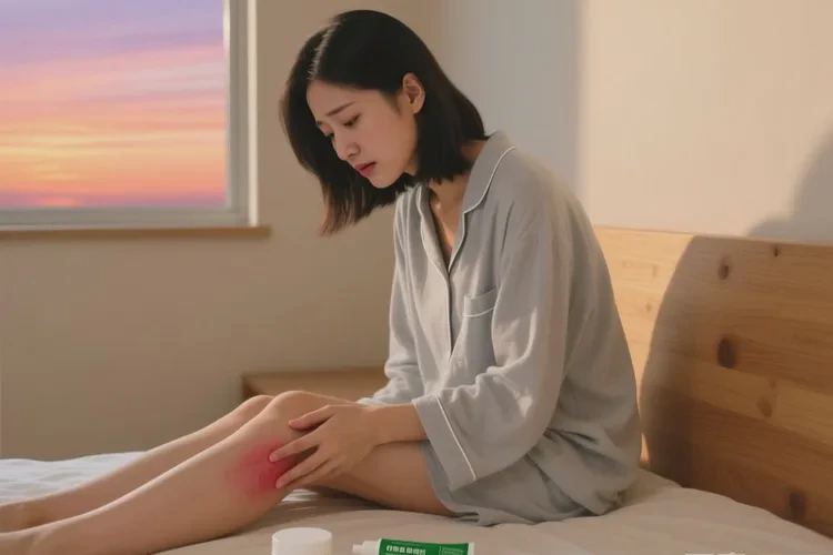 女人大腿出湿疹能治愈吗(图1)