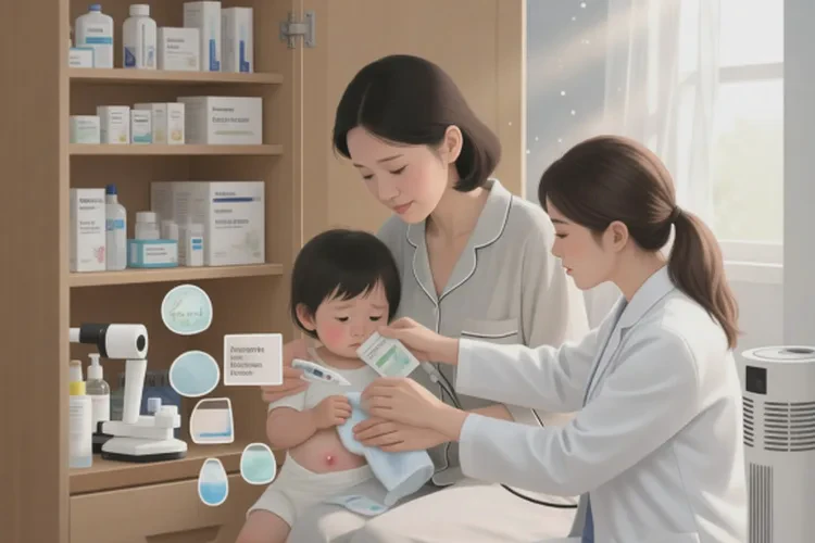 小孩肚子容易长湿疹能不能治愈(图4)