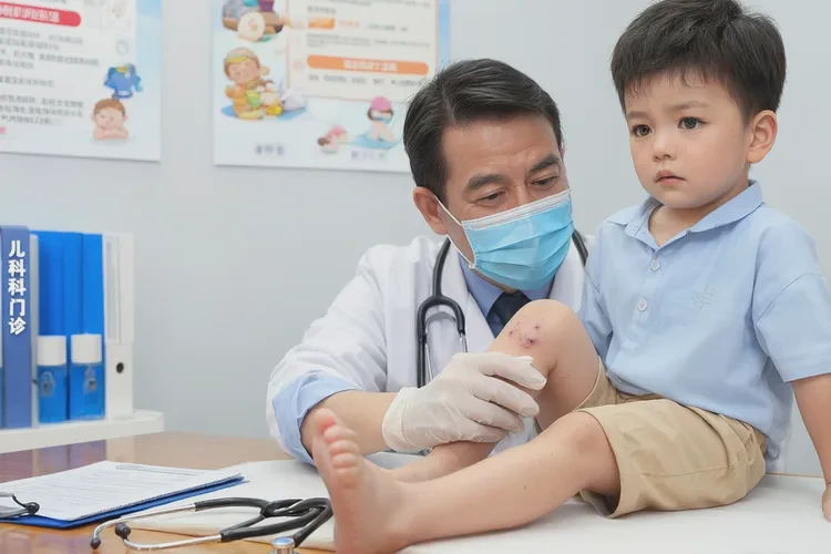 小儿小腿出湿疹能治愈吗(图2)