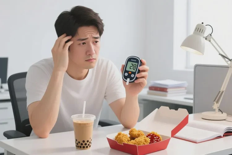 28岁下午血糖18.7是怎么回事(图1)