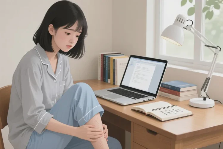 大学生大腿偶尔起湿疹能治愈吗(图1)