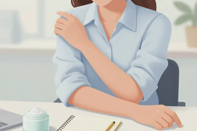 女人手臂上容易起湿疹能治愈吗(图1)