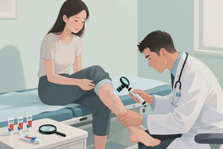 女人小腿出现湿疹能治愈吗(图4)