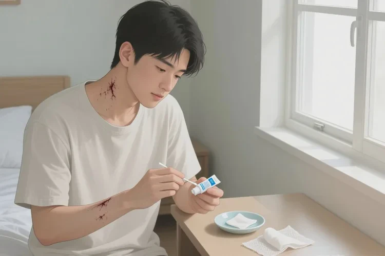 男性脖子上偶尔长湿疹能治愈吗(图2)