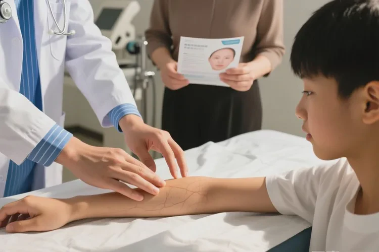 青少年手臂上经常起湿疹能治愈吗(图2)