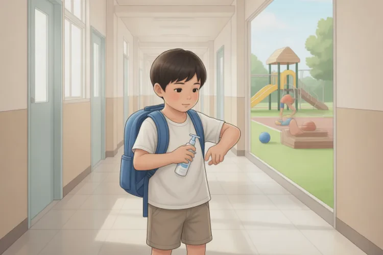 小学生手臂偶尔起湿疹能治愈吗(图2)