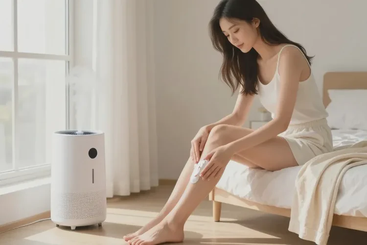 女生小腿上出现湿疹能治愈吗(图1)