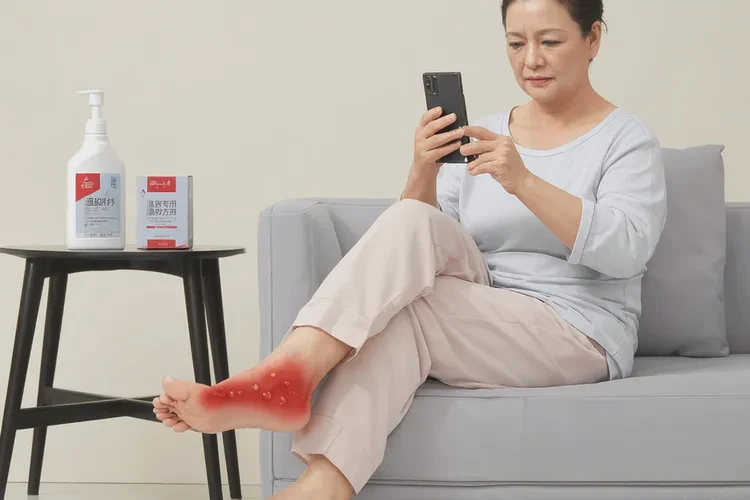 女人脚上经常起湿疹能治愈吗(图1)