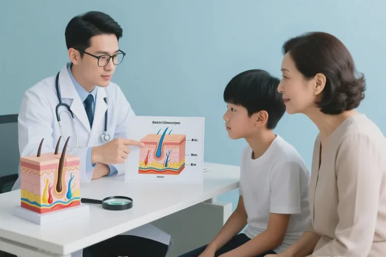 中学生脸上出湿疹能治愈吗(图2)