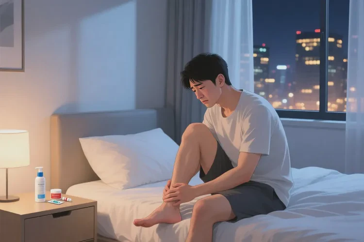 男人小腿上有湿疹能治愈吗(图1)