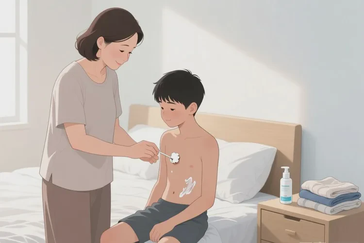 青少年肚子上出现湿疹能治愈吗(图2)