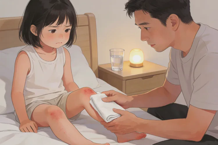 小孩小腿偶尔长湿疹能不能治愈(图3)