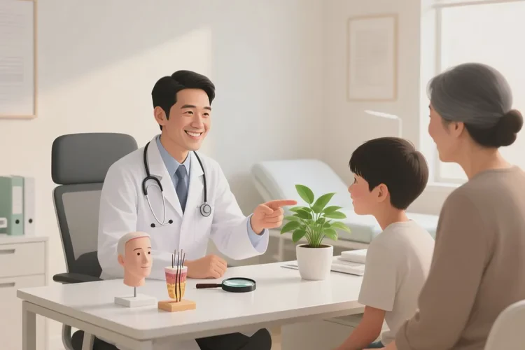 青少年小腿经常长湿疹能治愈吗(图1)