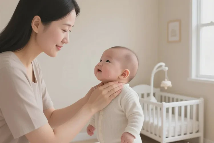 宝宝脖子起湿疹能不能治愈(图1)