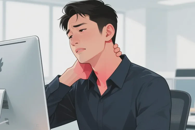 男性脖子上经常起湿疹能治愈吗(图1)