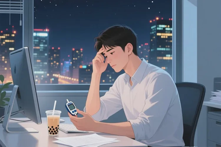 28岁晚上血糖23.9是怎么回事(图1)