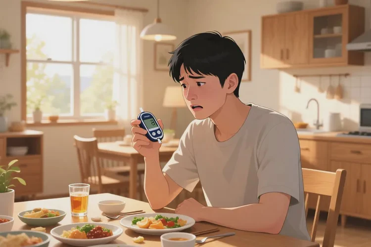 29岁晚餐血糖30.9是怎么回事(图1)