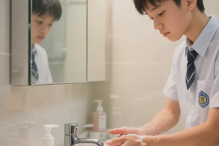 中学生手上偶尔起湿疹能治愈吗(图1)