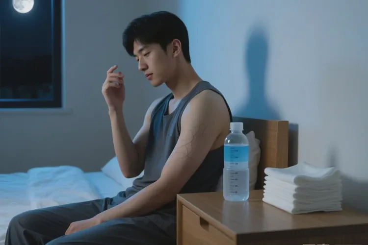 男生手臂偶尔长湿疹能治愈吗(图1)