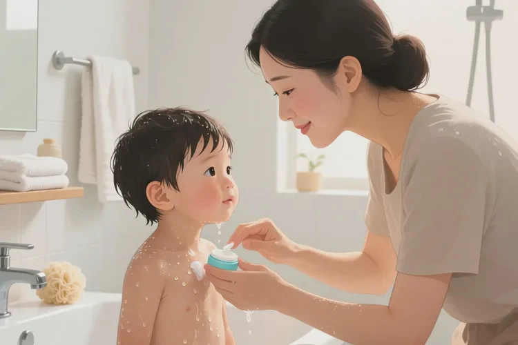 小学生脖子有湿疹能治愈吗(图1)