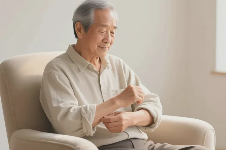 老年人手臂上偶尔起湿疹能治愈吗(图2)