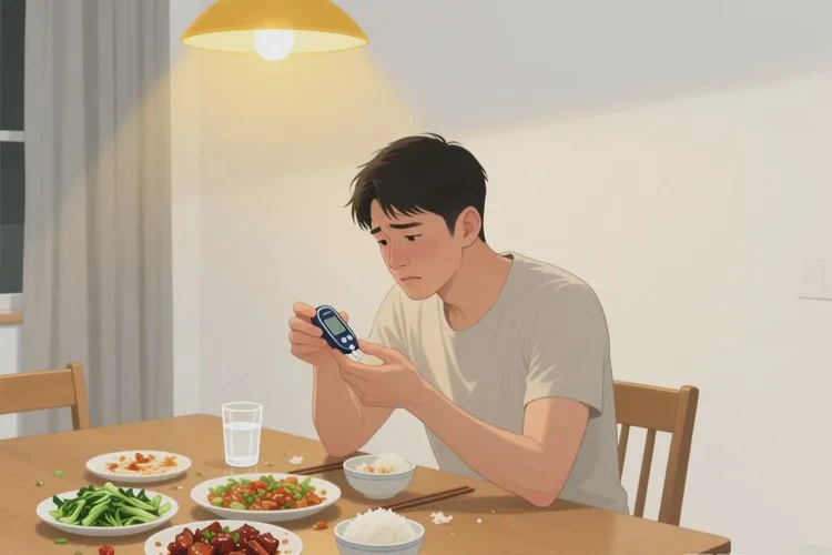 29岁晚餐血糖24.2是怎么回事(图1)