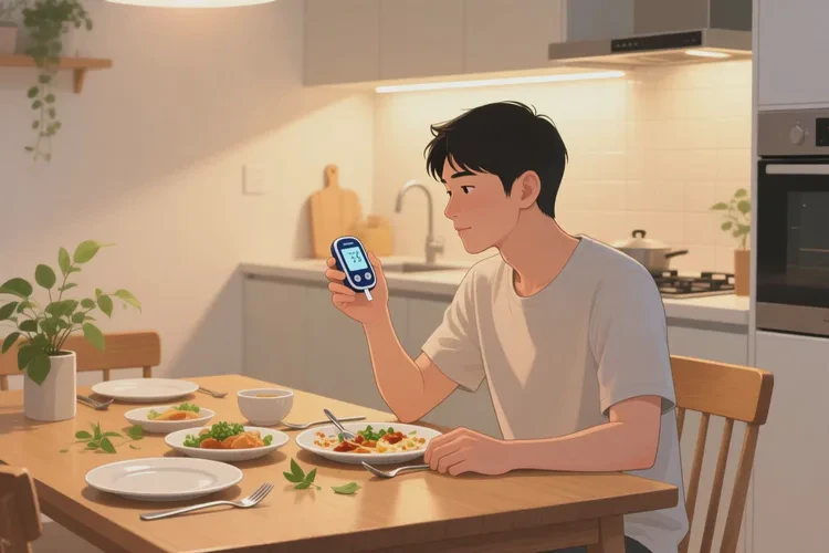 29岁晚餐血糖4点6是怎么回事(图1)