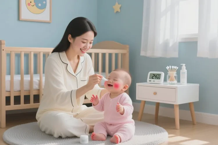 新生儿手上长湿疹可以治愈吗(图1)