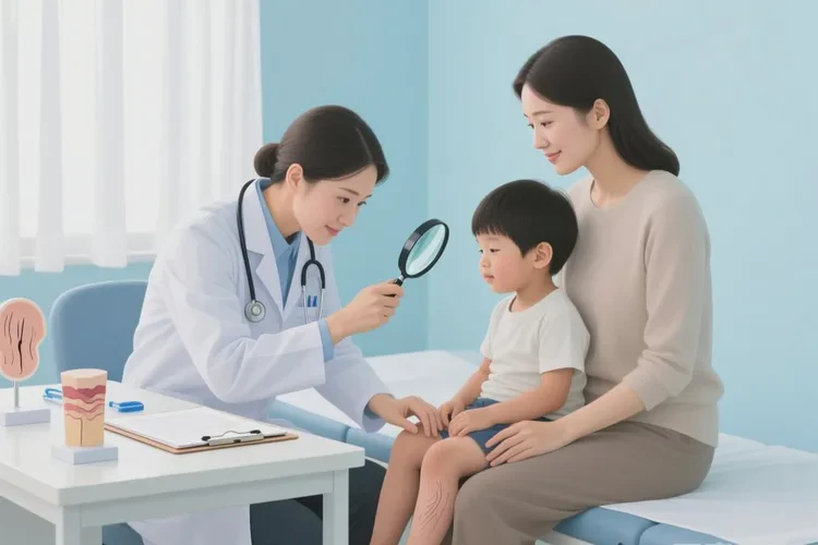 小儿大腿上出湿疹能治愈吗(图2)