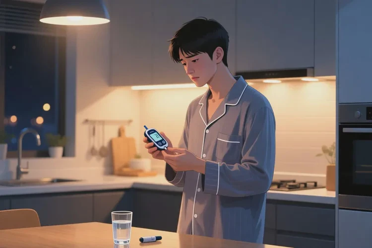 29岁晚餐血糖14.3是怎么回事(图1)