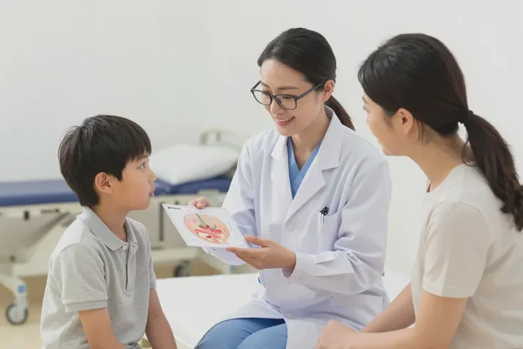 幼儿肚子起湿疹能治愈吗(图1)